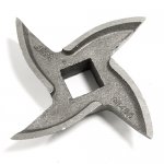 Cross-shaped knife for meat grinder SXC-22, in-22 (No. 7) art. SXC-22.07