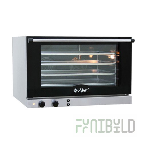 Convection oven KEP-4 (4 levels, 400x600mm, stainless steel, electromechanical control panel, without baking trays)