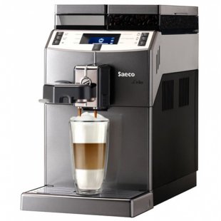 Coffee machine Saeco Lirika One Touch Cappuccino V4 autocappuccino maker (215x370x429 in, 1.85 kW)