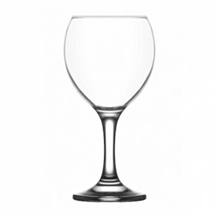 Wine glass 260ml d=68 h=160mm Misket, art.LV-MIS552YHD, in pack.6 pcs.