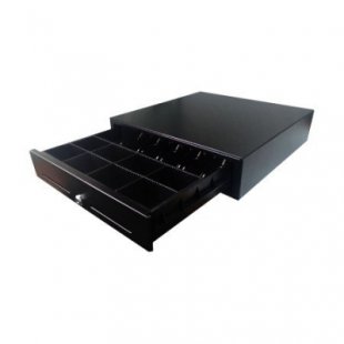 Cash drawer Fort 5K (black) 3-position lock (Atol)