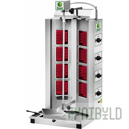 Electric Shawarma Grill Fimar GYR80 (510x530x1060 in, 5.6 kW, 380 V)