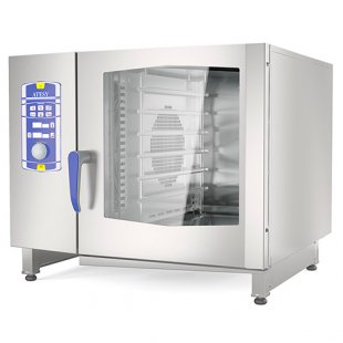 Convection steamer APK-6-1/1 RUBICON (845(945)х780(845)х740 in, 6 g/ё GN1/1, 10 kW, 380 V)