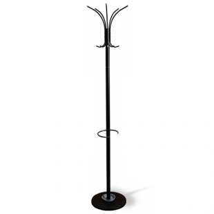 Hanger SHT-655 collapsible (black/gray/metal base), 350x350x1873mm