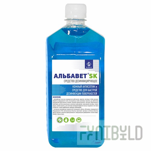 ALBAVET SK disinfectant, 1 l bottle, art. 1419