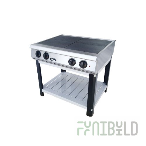 Electric stove 4-burner without oven F4ZhTLpe (900x800x900 in)