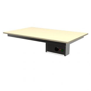 Built-in heating surface, artificial stone Gastrolux VTP-086/K (800x600x147 in, 0.3 kW, 220 V)