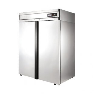 Universal cabinet V=1000l, CV110-G (stainless steel doors), -5...+5,1402x620x2028mm
