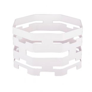 Octagonal buffet base 260x150mm, white, art. 00424