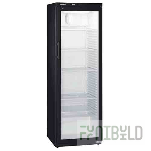 Refrigeration cabinet LIEBHERR FKv 4143 744 black (600x610x1800 in, 388 l, +1°C to +15°C)