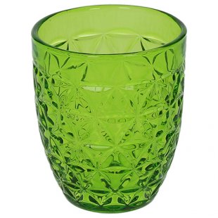 Glass 300 ml, glass, color VERDE, ABIGAILTognana, art. B4557300006