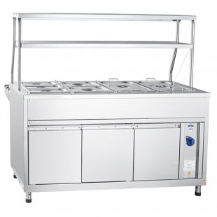 2-course bain-marie with 7 g/containers EMK-70KM-01 steam