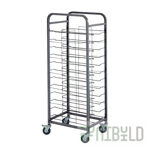 Pin KShP-L-1.12-350.600-02 (KS-3) for trays (600x440x1575), AISI304, for 12 trays.