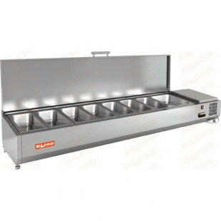 Showcase HICOLD VRTU 1835 D/TABLE PZ3 (1835x385x279mm, 0.31kW, 220V,+2...+7 °C)
