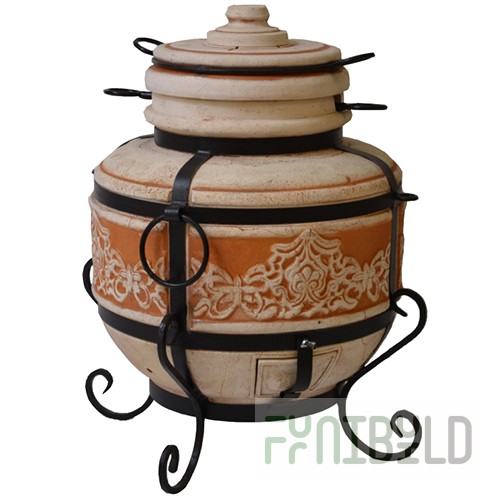 Medium tandoor (740x510mm, 6 skewers 450mm long, 48kg)