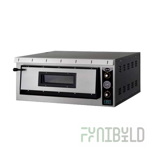 Pizza oven APACH AML6 (1010x1210x420 in, 9 kW, 380 V, 1 chamber 720x1080x140)