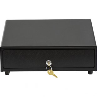 Cash drawer ATOL CD-330-B black, 330*380*90, 24V
