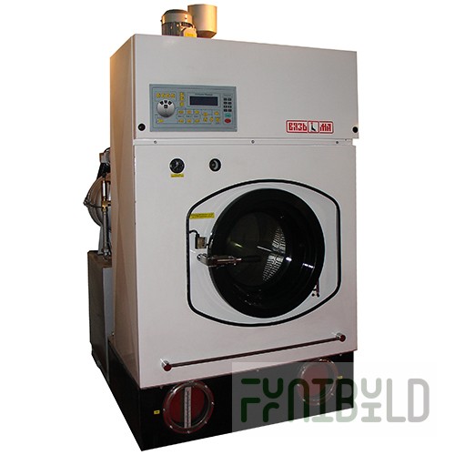 Dry cleaning machine LVH-8 (1595 (1850) x 1000 (1240) x 1880 (2170) in, load 8 kg, 40/400 rpm, 380 V, weight 1000 (1100) kg)