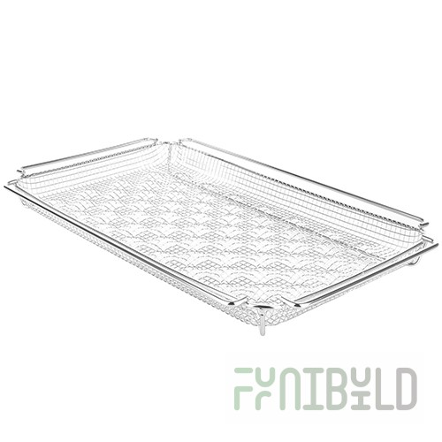 Gastronorm container without lid stainless steel GN-1/2 (325x265 in) RATIONAL art. 6019.1250