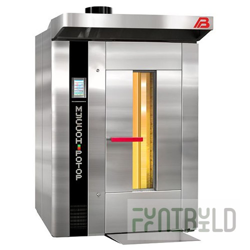 Rotary oven Musson-rotor 55P-02 (B625.00.00.000) (1555x1351x2270mm, 37 kW, 380V) CHECK THE PRICE
