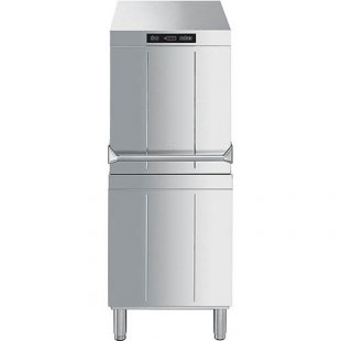 Dome dishwasher SMEG ECOLINE HTY505DS (620x730x1530/2102mm, cassettes 500x500mm, electronic, built-in HTR system and water softener, 9.7 kW, 380 V)