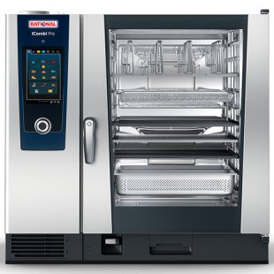 Convection oven RATIONAL iCombi Pro 10-2/1 GAS (1072x1042x1014 in, 10x2/1GN/20x1/1GN)