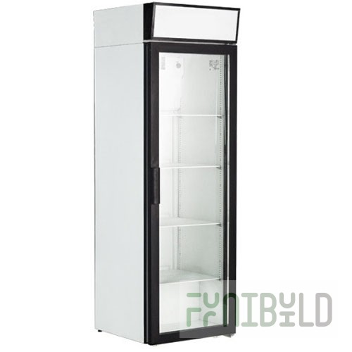 Medium-temperature cabinet V=390l, DM104c-Bravo (glass doors) +1..+10, 606x600x1935mm