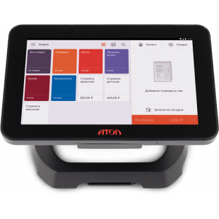 ATOL Sigma 8. Smart terminal. Black. Without FN + OFD platform