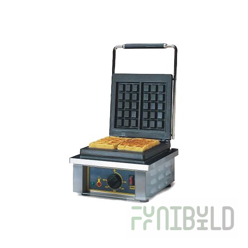 Waffle iron Roller Grill GES20 (305x440x230mm, 1.6 kW, 1 working zone, rectangular 4x6)