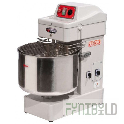 Spiral yeast dough mixer Sigma Tauro 40-2V (530x780x830mm, 1.55 kW, 380 V)
