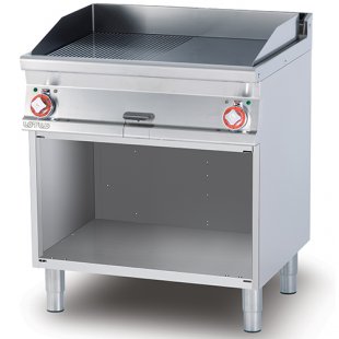 Frying surface LOTUS FTLR-78ET (combination surface, 800x705x900mm, 380V, 11.1 kW)