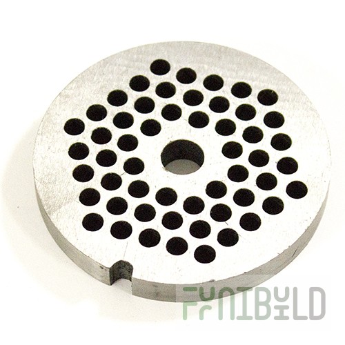6mm grid for meat grinder SXC-22, in-22 (No. 6) art. SXC-22.06.6