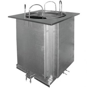 Plate warming module (440x440x795 in, 45 containers, diameter up to 300 in, stand not included)