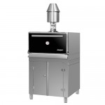 Grill oven JOSPER HJX-50L (930x960x1325 in, for 150 servings, one grill grate 760x750 included)