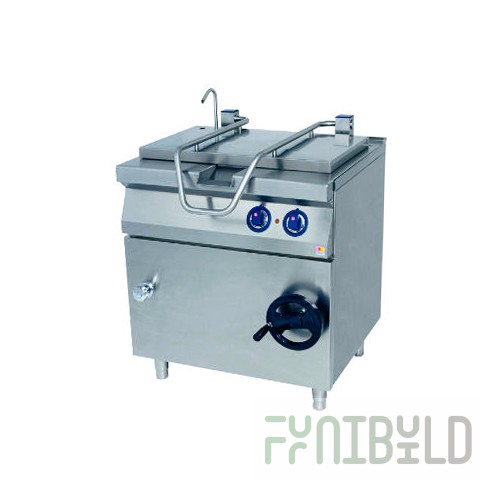 Tilting frying pan 700 series KOVINASTROJ EKP-T7/60 55877(800x700x900, 6 kW, 380 V, stainless steel)
