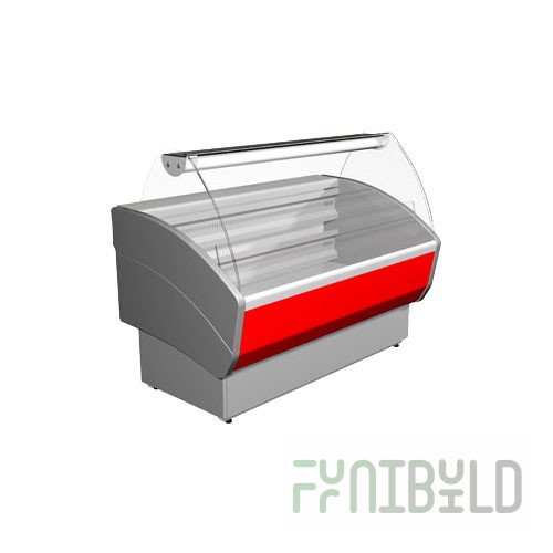 Low-temperature display case 1480x830x1135mm, G85 SL 1.5-1 (VHSn-1.5 Polyus EKO) 0...-13 C, 0.74 sq. m