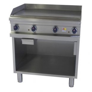 Open frying pan 700 ser KOVINASTROJ EZ-T87/PJ 55852 (800x700x900 in, 380 V, 12 kW, smooth steel)