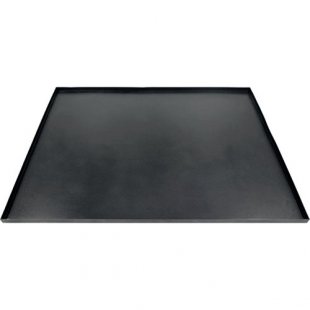 Smooth aluminum baking tray with non-stick coating 600x400 in