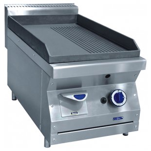 Gas contact processing device GAKO-40N stainless steel (750x400x470) frying surface 700 series