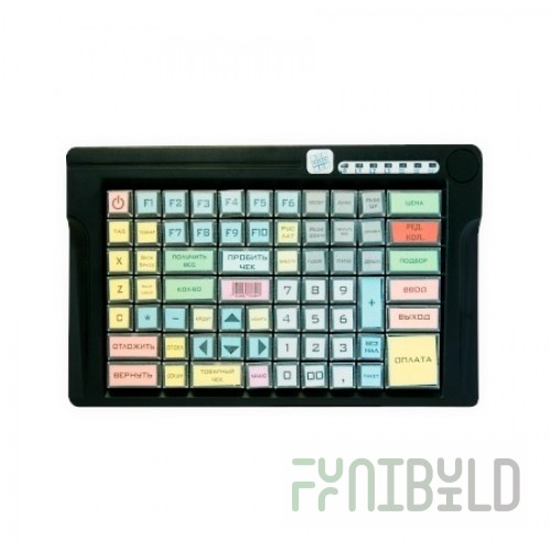 Programmable keyboard LPOS-084-M12 (USB) black