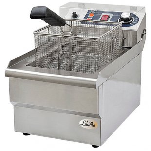 Deep fryer LILOMA FLT 4 (190x440x275mm, 4 liters, with plastic protective lid)