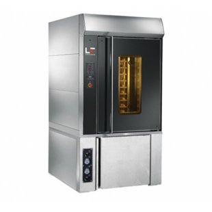Rotary oven Logiudice Forni FOX 10T/LFRCE-10T 4060 + proofing chamber (1250x1000x2200, 20 kW, 380 V, proofing 1.5 kW)
