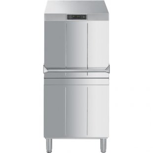 Dome dishwasher SMEG EASYLINE HTY611D (734x760x1580/2000, electronic control, with detergent dispenser and rinse pump, 10 kW, 380 V)