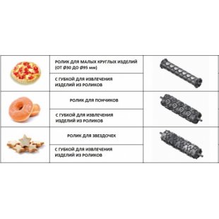 Dough sheeter for puff pastry Flamic SF600VD-1600 + PST + Cutting station ST600 + Triangle knife