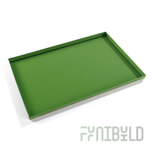 Aluminum baking tray with teflon coating LEC30012