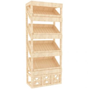 Bread rack CX-3, 800x480x2000mm