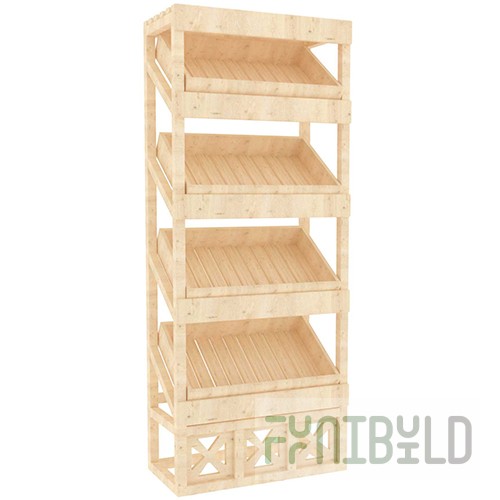 Bread rack CX-3, 800x480x2000mm
