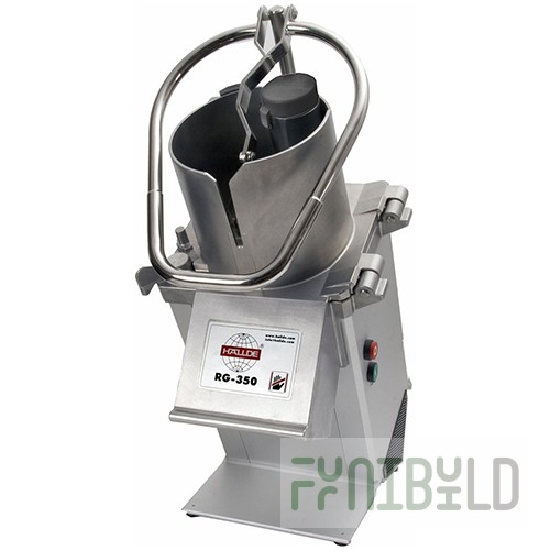 Vegetable cutter Hallde RG-350 continuous + manual feed device (325x540x735 in, 0.75 kW, 220 V)