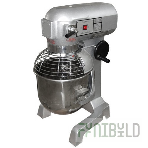 Spiral dough kneading machine GASTRORAG B20A-HD (520x420x760mm, 3 speeds, 20l, 0.75 kW, 220V)