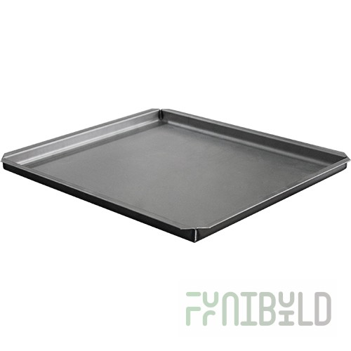 Baking tray 530x470x30mm black (for series 01 stoves and cabinets)